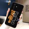 Naughty Cute Bear Cover Phone Case For Infinix NOTE 10 11 11S 12 GT 20 30 40 50 TECNO POVA NEO 2 4 5 6 7 Pro TPU Case Shell Capa