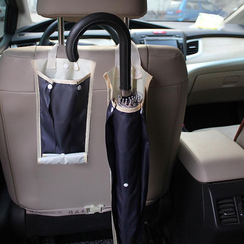 Сумка для хранения автомобильного подвесного зонта, водонепроницаемая, 75 см, пластиковый складной чехол, портативные сумки для хранения длинных зонтов для домашнего офиса
