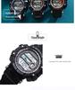 Светодиодные молодежные светящиеся водонепроницаемые спортивные часы-хронограф с многофункциональным дисплеем
