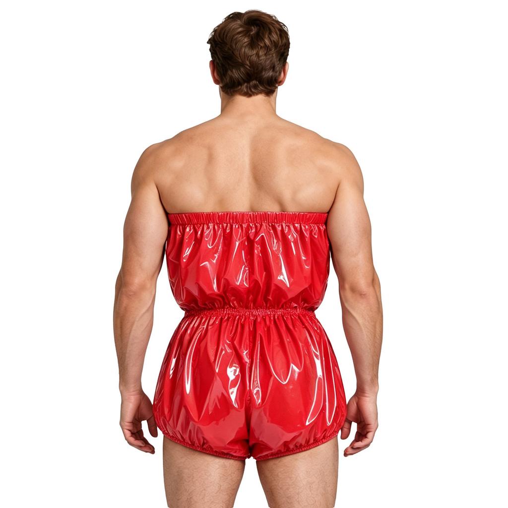 Men Waterproof Strapless Lingerie Bodysuit