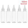 Clear with Childproof Cap Squeeze Bottles Refillable Bottles Liquid Dispenser Empty Dropper Bottles