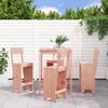 VidaXL 5-piece Garden Bar Set Solid Douglas Wood, Pub Set, Patio Bar Set, Table Set 3157804