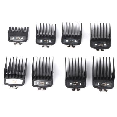 Электрическая машинка для стрижки волос Limit Comb Set Gradient Carving Caliper Fine Cut Round Combsblack