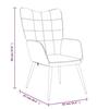 VidaXL Relaxation Chair and Stool Armchair with Footrest Living Room Chair Home Interior 327952