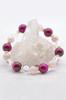 Power Stone Love Marriage Onmyo Keiya Natural Pink Tiger Rose Good Love Fulfillment Made in Lisha [Liisha] Bracelet, Luck, Hunting, Affair, Pathist,