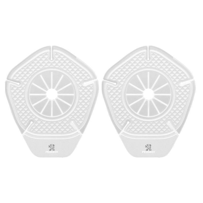 2 шт. Защитный чехол для дворников лобового стекла автомобиля, пылезащитный, эмблема дворника, стайлинг автомобиля для Peugeot 308 408 508 RCZ 208 3008 2008 206 207 108 406 407 408 206 207 208