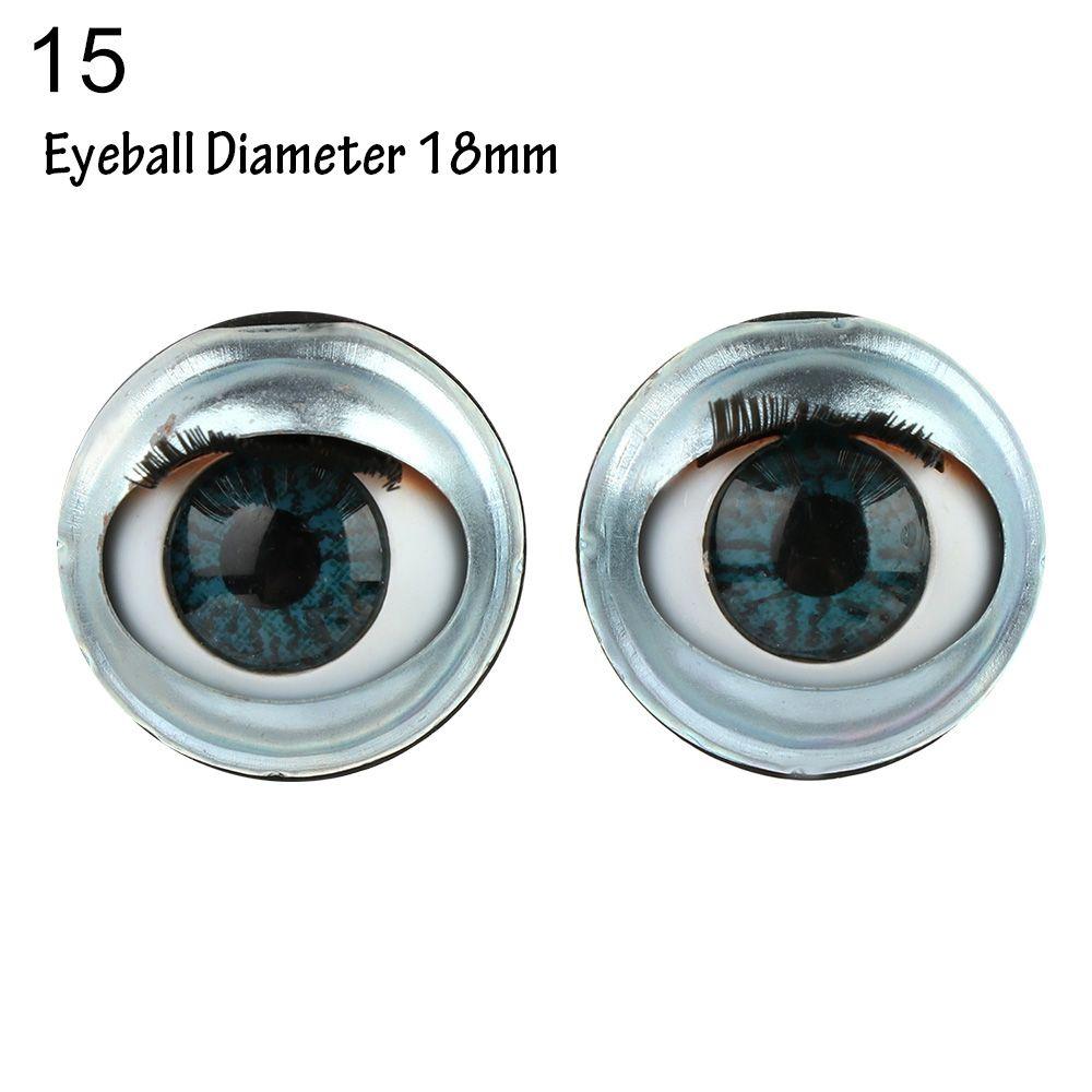Аксессуары для кукольных глаз Моделирование активного глазного яблока с ресницами Кукольные вращающиеся глазные яблоки своими руками Кукольные глаза