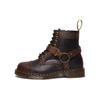 Warner Bros. X 1460 Harness Leather Round Toe Lace-Up Short Boots Men Boots Brown Black 31745003