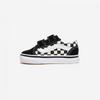 Vans Old School Velcro   Primary Check Black White Vn0a38jnp0s   Primary Check  Black White