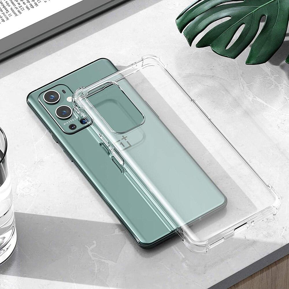 Противоударный чехол для телефона с подушкой безопасности для OnePlus 7 8 9 Pro 9 R 6T 7T 8T Чехлы Ультратонкая мягкая силиконовая прозрачная задняя крышка для One Plus Nord N10 N100 N200 Shell