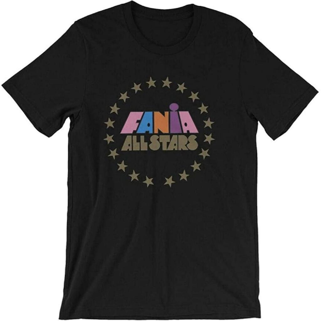 Fania All Stars Men T Shirt Salsa Latin Record Label Tee