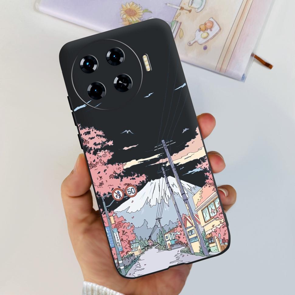 For Tecno Spark 20 Pro Plus Casing Cute Painted Cover KJ7 Soft Silicone TPU Phone Case For Spark20 Spark 20 Pro+ Bumper 6.78"