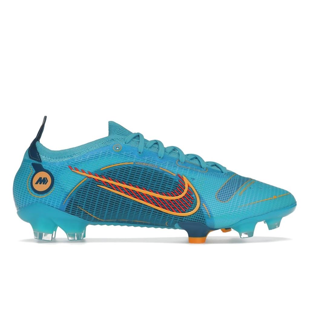 Nike Mercurial Vapor 14 Elite FG Blueprint Pack Unisex Sneakers Chlorine-Blue Marina Laser-Orange DJ2837-484