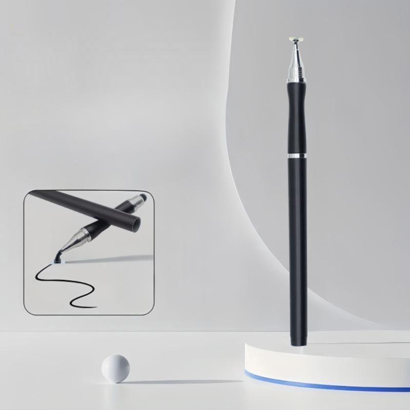 Эргономичный захват 2 в 1 Высокочувствительный емкостный стилус Чувствительный для рисования, заметок, удобный для планшетов, телефонов