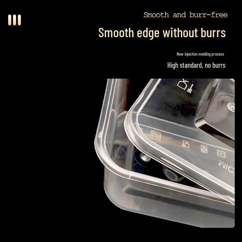 750ml Disposable Rectangular Food Containers with Lids