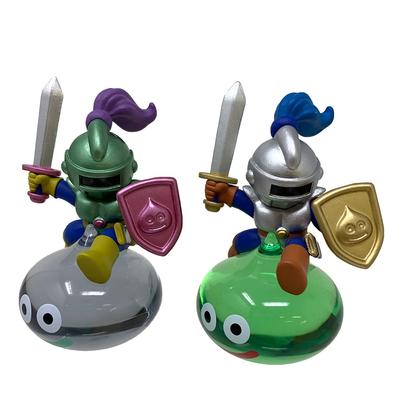 Dragon Quest AM Большая прозрачная фигурка Рыцарь-слизень Металлический всадник Набор официальной продукции и 2, Прибл.. 10см,