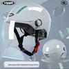 Шлем для электромобиля Мотоциклетная каска Летний легкий пассажирский шлем