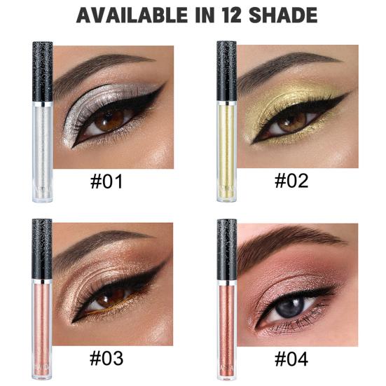 Long Lasting Cosmetic 12 Colors Single Makeup Eyeshadow for Women