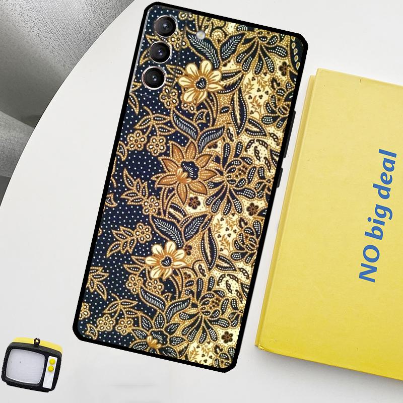 Чехол для телефона с узором Батик для Samsung Galaxy S25 Ultra S21 S22 S23 S24 Ultra S9 S10 S20 Plus S25 FE
