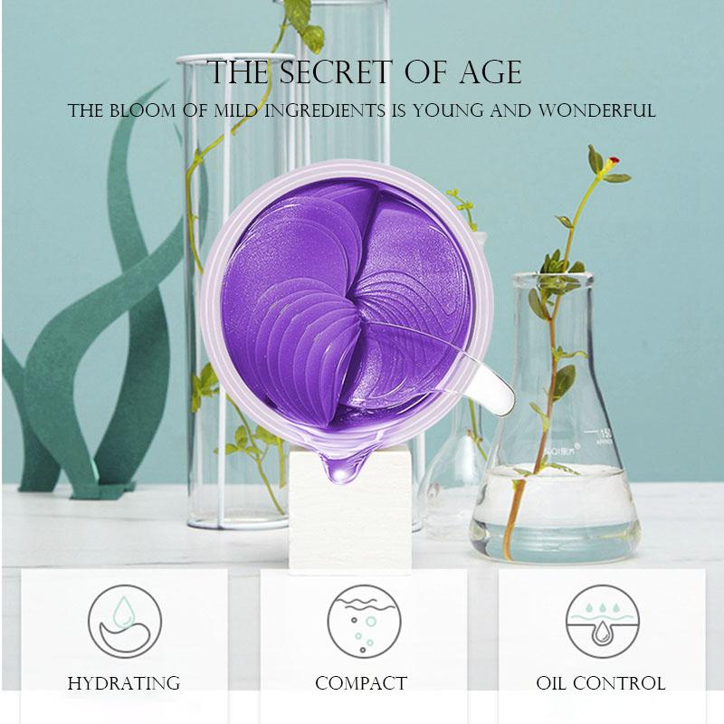 InniCare 60 шт. Коллагеновая маска для глаз против морщин, удаляет темные круги, увлажняющие патчи для глаз, маски для глаз, корейские средства по уходу за кожей