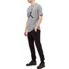 Jordan Мужская футболка с коротким рукавом с логотипом Jumpman серая уличная одежда CJ0921-091