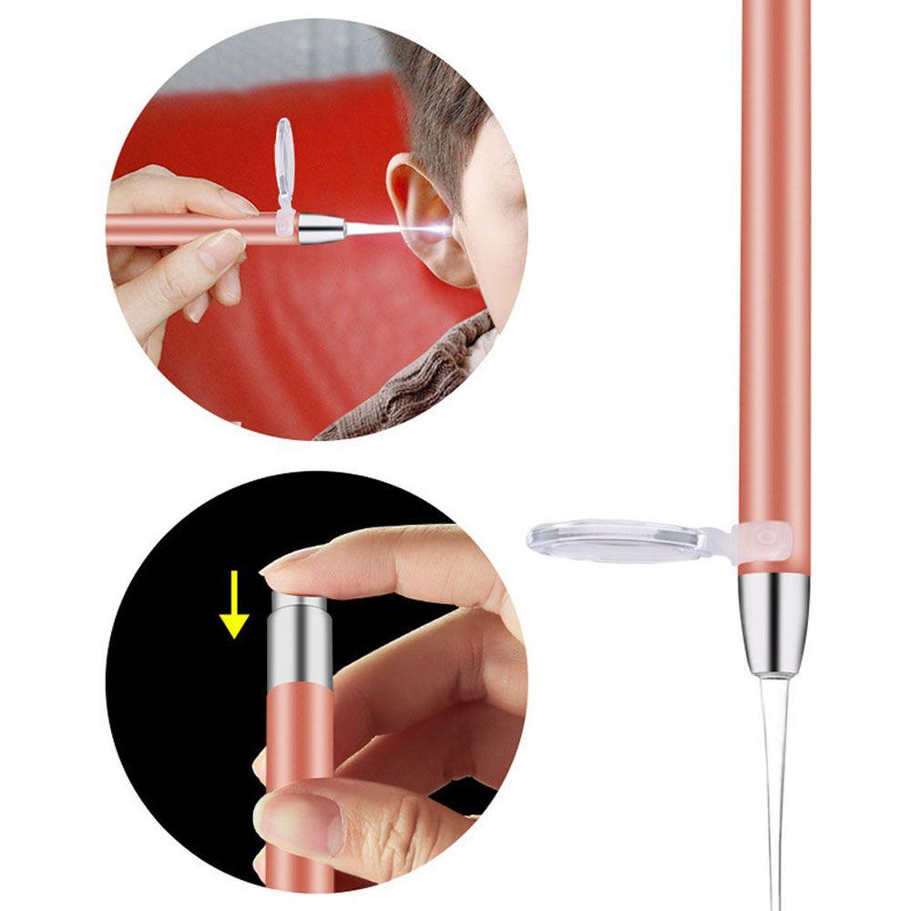 Hot Sale Ear Cleaner Flashlight Ear Wax Remover Ear Spoon Ear Pick Magnifier Ear Pick Ear Care Tool