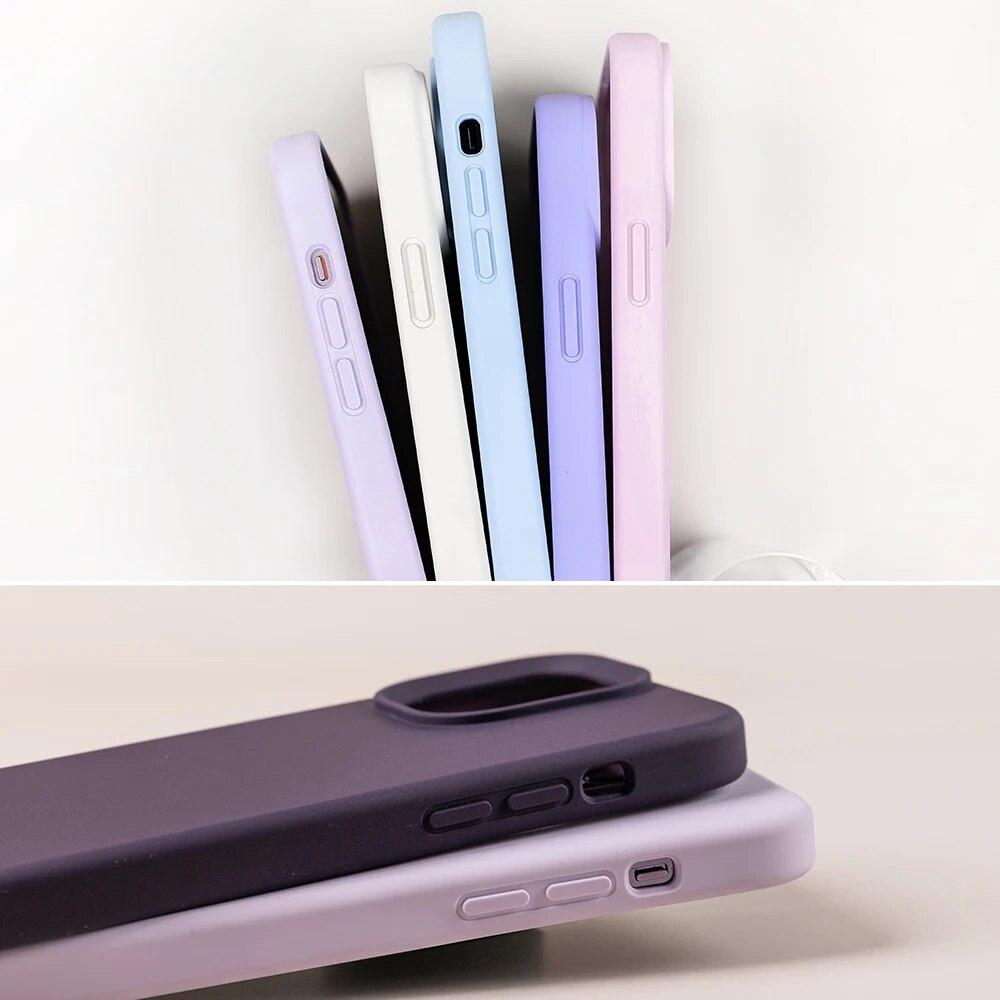 Роскошный силиконовый чехол для Apple IPhone 15. Чехлы Оригинальный полный защитный чехол для телефона IPhone 11 12 13 14 Pro Max XR XS X противоударный чехол