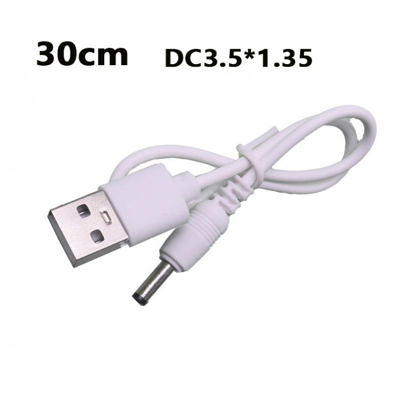 Двухжильный медный шнур питания USB на DC 3,5*1,35 мм для мобильных устройств, микрофонов и аудиоустройств