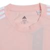 adidas Круглый вырез с принтом, дышащая футболка с коротким рукавом, мужские топы, розовая FL2768