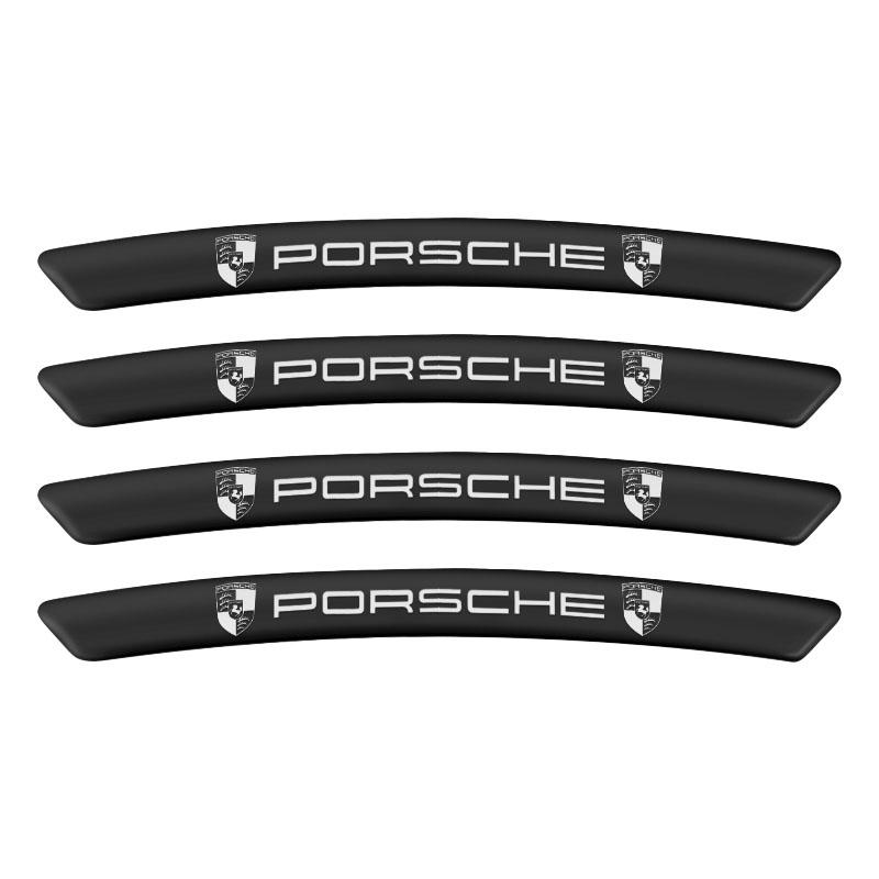 Прочные виниловые наклейки на ступицы колес для Porsche - Набор из 4 штук