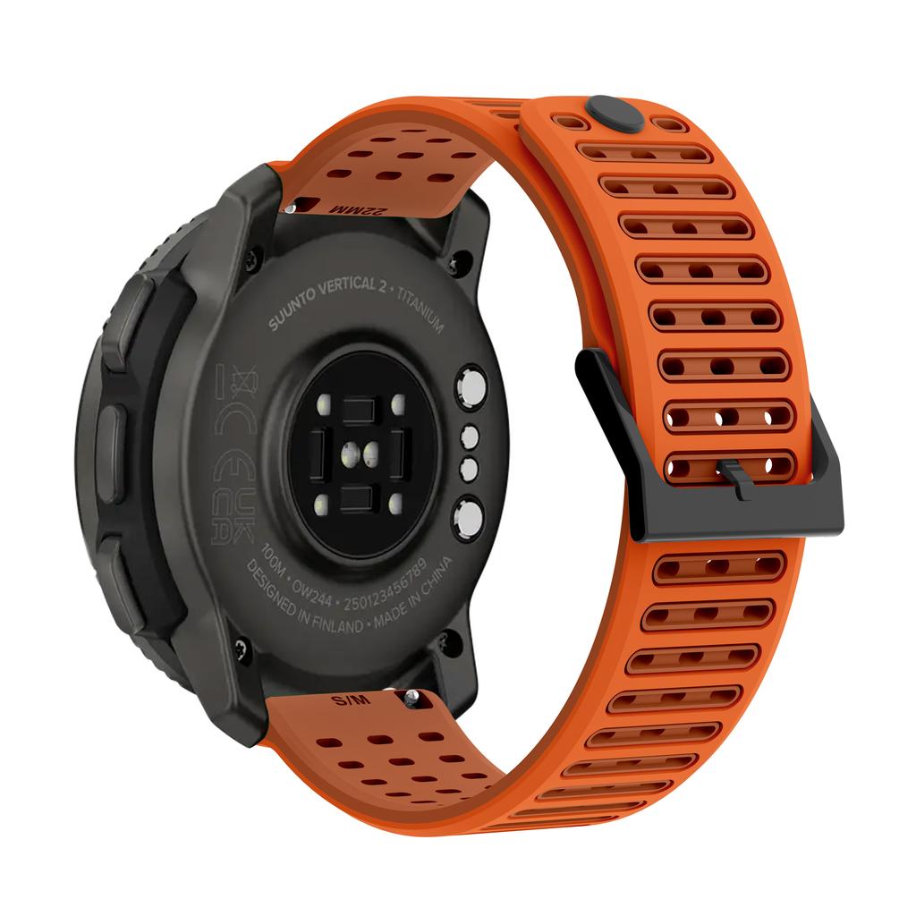 Силиконовый ремешок 22 мм для Suunto 5 9 Peak Pro/RACE S/Run/Ocean 1:1 Официальный ремешок для часов Suunto Vertical 2 Браслет