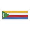 Bannière Drapeau Des Comores 8 Oeillets 150x450 Cm