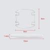 8pcs Invisible Car Door Bowl Handle Protective Sticker Anti-collision Car Decals