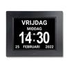 Big Screen 8 Inch WiFi Digital Calendar Dementia Desktop Clock Support 20 Alarms and Medicine Reminder