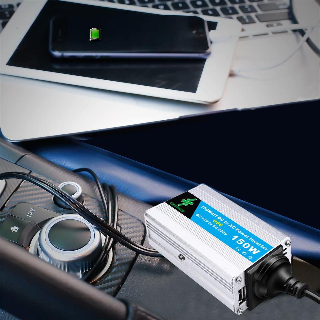 12 В - 220 В 150 Вт 200 Вт автономный высокочастотный корректирующий волновой автомобильный инвертор