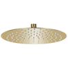 VidaXL Rain Shower Head Stainless Steel 25 Cm Round Golden