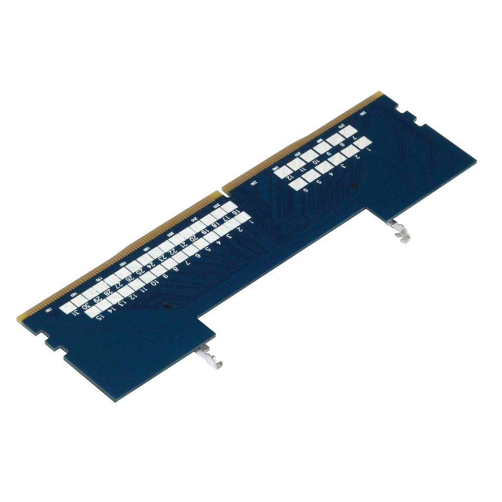 Переходник-адаптер для подключения оперативной памяти DDR4 для ноутбука к настольному компьютеру, карты-переходники, адаптер 3200/2666/2400/2133 МГц