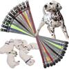 Whelping collars for newborn puppies - 14pcs adjustable nylon ID set Hwy
