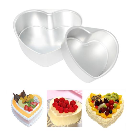 38939 Inch Heart Shape Non-stick Removable Bottom Baking Pan Kitchen Cake Mold