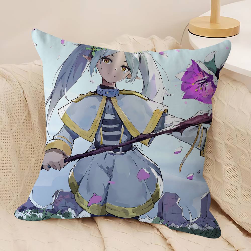 Милая наволочка F-Frierens, съемная, моющаяся, чехол для подушки – Мягкий лен для любого сезона