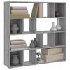 VidaXL Bibliothèque-Séparateur de pièce Sonoma gris 105x24x102 cm 823251