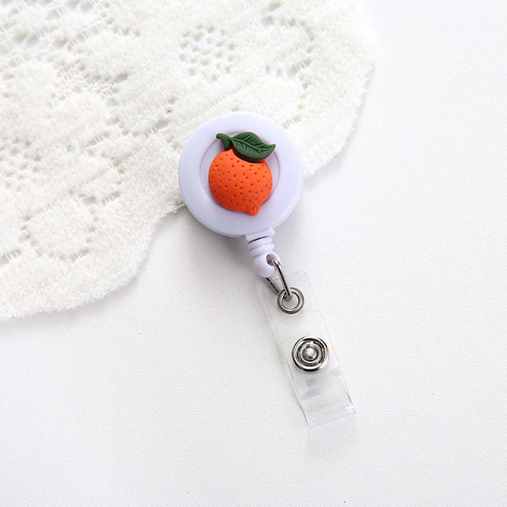 Supplies Cartoon ID Badge Holder Clip ID Name Holder Credit Card Holder Clip Retractable Badge Reel