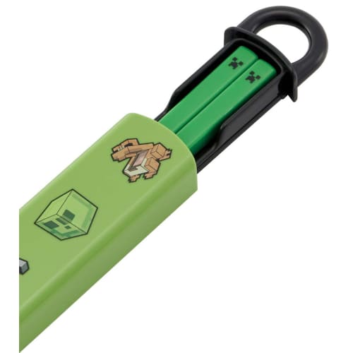 Skater Chopsticks Chopstick Box Set Minecraft Minecraft 16.5cm Children's Antibacterial Made In Japan ABS2AMAG-A