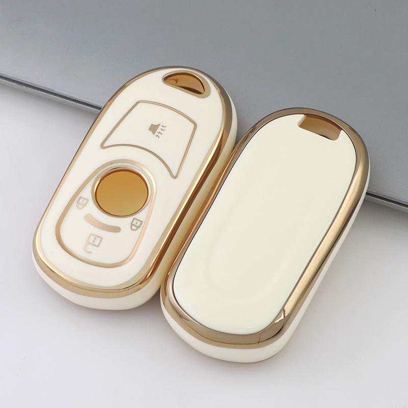 Чехол для ключа Buick Envision для Encore GX, Regal, LaCrosse, GL68 - Декоративный чехол-сумка для автомобиля с пряжкой