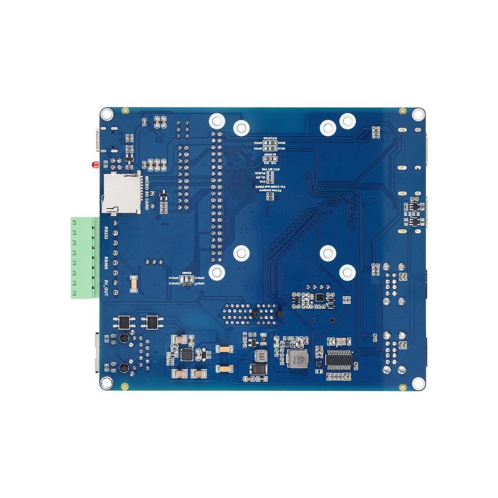 Плата расширения MicroSnow PoE Тип B для Raspberry Pi CM4 с двойными DSI/CSI, четырьмя USB и корпусом.