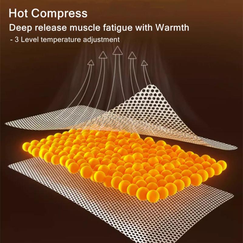 Multifunctional Leg Massager Heating Air Compression Leg Foot Massager Pain Relief Improve Circulation Calf Massage Machine