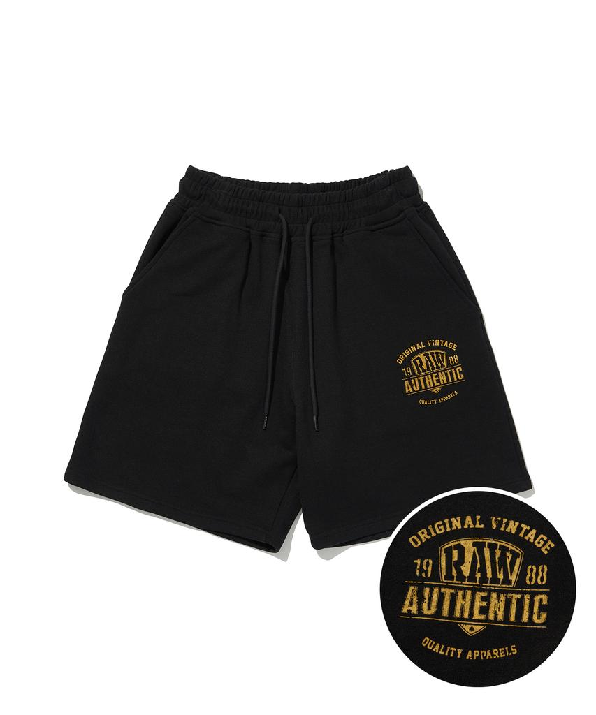 RAW LAB Аутентичные шорты Raw Vintage (черный)