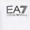 Emporio Armani EA7 Весна-Лето 2022 Свитшот с принтом логотипа, с круглым вырезом, с длинным рукавом, мужской, Белый 3LPM54-PJEQZ-1100