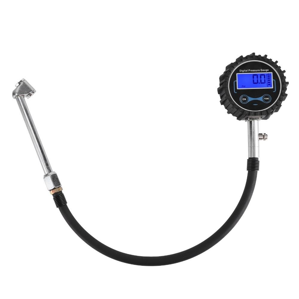 Aluminum Alloy Body Digital Tire Pressure Gauge LCD Backlit Tire Gauge Tire Pressure Check