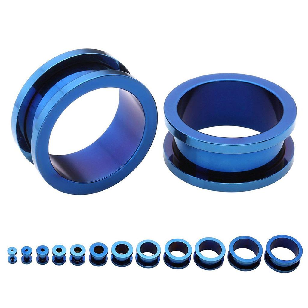 316L Нержавеющая сталь Расширитель уха Шкив - Популярный аксессуар для пирсинга тела.